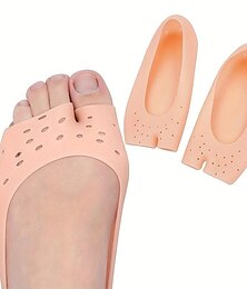 billige -2 stk fodpleje bådstrømper beskytter pedic sko indvendig neutral silikone fugtgivende gel sokker