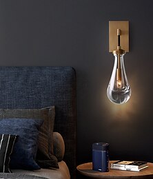 cheap -Lightinthebox LED Wall Lamp Crystal 17.6“ Modern LED Background Wall Lamp Living Room Bedroom Bedside 10W Aluminum Indoor Wall Light Ligting Sconce Warm White 1PCS 110-240V