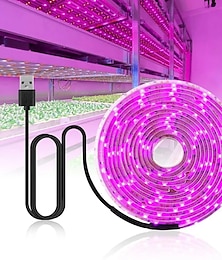 levne -LED růstové páskové osvětlení usb 5v plné spektrum růstové světlo sukulentní světlo pro květiny a sazenice