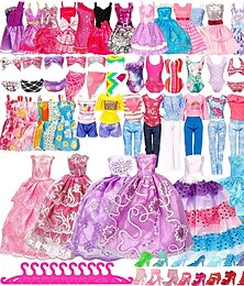 abordables -Vêtements et accessoires de poupée rose, vêtements de poupée yitian de 30cm, jouet de fille, accessoires de princesse, vêtements de poupée