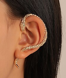 abordables -Mujer Pendientes Especial Calle Serpiente Arete