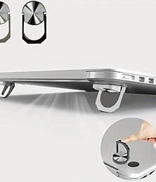 economico -Supporto per laptop 2 pezzi supporto angolare per laptop portatile staffa di raffreddamento antiscivolo pieghevole per notebook desktop supporto per tablet base di raffreddamento