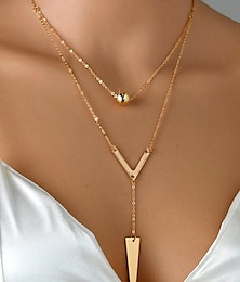 cheap -Women's necklace Fashion Outdoor Geometry Necklaces