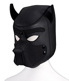 economico -maschera divertente copricapo per cani addestramento per adulti forniture sessuali giochi di ruolo maschera da ballo discoteca vestire giochi oggetti di scena sm per cosplay