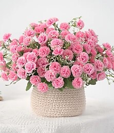 abordables -1 pc 20 têtes de fleurs artificielles faux hortensias pour l'ameublement