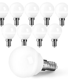 voordelige -6w led globe lampen 10/12st 550 lm e14 g45 20 led kralen smd 2835 warm wit koud wit natuurlijk wit 220-240v