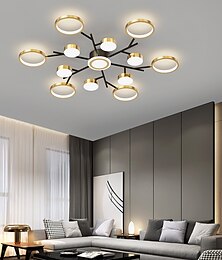 economico -lampadario a soffitto 6/8/12 teste illuminazione a sospensione metà secolo, plafoniera da incasso semi-incasso, lampada a sospensione per soggiorno cucina camera da letto 110-240v