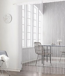 abordables -chaîne rideau porte rideau glands perlé curatine, boho macramé porte coulissante rideau mariage tapisserie décoration, séparateur de pièce pour pergola patio extérieur