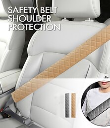 abordables -Starfire, 1 pieza, 25,5 pulgadas, fundas extra largas para cinturones de seguridad para adultos y niños, correa para cinturón de seguridad de coche supersuave, cojín para hombro, cuello, pecho,