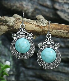 abordables -Femme Boucles d'oreille Clou Boucle d'Oreille Pendantes Boucle d'Oreille Créoles Rétro Goutte Rétro Vintage mode Artistique simple Bohème Des boucles d'oreilles Bijoux # 1 / # 2 / # 3 Pour Soirée