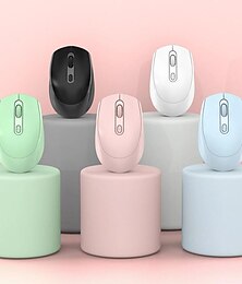 お買い得  -ワイヤレスマウス充電式デュアルモード 2.4 グラムオフィス/ゲームマウス 1600 dpi 4 ボタンモバイルマウス光学マウスノートブックデスクトップコンピュータ用の USB レシーバー付き