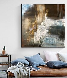 cheap -Oil Painting Handmade Many Sizes Painting Hand Painted Wall Art Abstract  Modern Canvas Painting Home Decoration Decor No Frame Painting Only