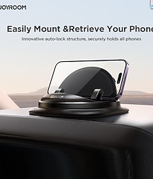 economico -Supporto per telefono da auto regolabile design rimovibile solido compatibilità universale per tutti i telefoni cellulari blocco automatico sicuro per montaggio e recupero facile accessorio per
