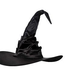 preiswerte -Hexe Zauberer Halloween Hut Walpurgisnacht Klassisch & Zeitlos Cosplay-Kostüm Kinder Erwachsene Herren Damen Unisex Maskerade Karneval Party Halloween Maskerade Einfache Halloween-Kostüme Verkleiden