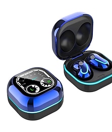 お買い得  -Senbowe ワイヤレスヘッドセット耳イヤホンポータブル充電キャビンインテリジェントディスプレイゲームビデオゲームヘッドセット音楽ヘッドセット超ロングスタンバイ