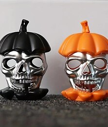economico -decorazioni di halloween candele luci fantasma festival oggetti di scena horror led teschio zucca luci ornamento luminoso