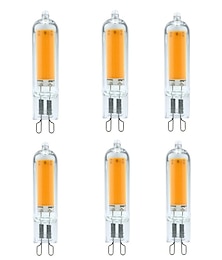 economico -6 luci led bi-pin 3.5w 300 lm g9 /g4 t 1 perline led cob bianco caldo/bianco dimmerabile 220-240 v