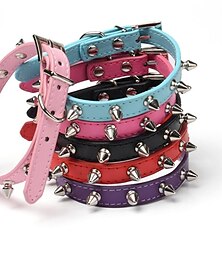 economico -guinzagli per cani collare per animali collare per cani anti-morso rivetto collare per cani in pelle di piccola e media taglia produttori di collari per cani all'ingrosso
