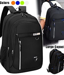 お買い得  -USBポートと複数のコンパートメントを備えたメンズ大容量ノートパソコン用バックパック - 大学、仕事、または毎日の通勤に最適な防水通学・旅行用バッグ