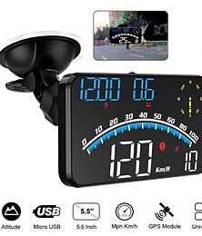 cheap -Digital GPS Speedometer,Universal Car HUD Head Up Display With Speed MPH,Fatigue Driving Reminder,Overspeed Alarm HD Display,for All Vehicle