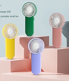 お買い得  -ポータブルハンドヘルドミニファン – 自宅、オフィス、または屋外用のポケットサイズUSB充電式冷却ファン