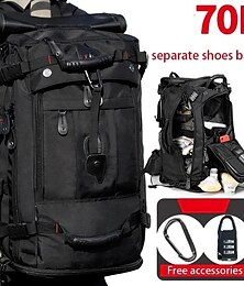 billige -rejserygsæk bære-rygsæk holdbar konvertibel duffeltaske passer til 15,6 tommer bærbar computer til mænd vandrefly sko taske, der kan forlænges trevejs bruger flere