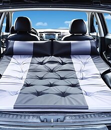 Недорогие -автомобильный автоматический надувной матрас внедорожник задний специальный автомобиль дорожная кровать автомобиль средняя кровать багажник спальная подушка надувная кровать