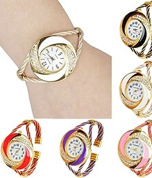 abordables -Relojes de marca de lujo para mujer, reloj de pulsera grande con diamantes de imitación, reloj vintage de moda para mujer, reloj saat, relojes femeninos