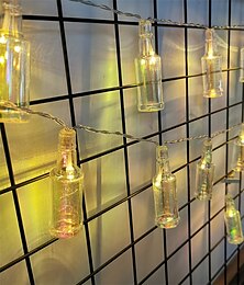 billige -ølflaske string lights oktoberfest 50 leds string lights sommer string lights decor for home bedroom garden patio bryllup bursdagsfest sommer dekor