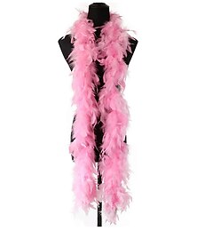 ieftine -Boa cu pene colorate Boa cu pene de 6,6 ft pentru femei pentru a dansa petrecerea de nunta de Halloween