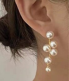 abordables -Femme Boucles d'oreille Mode Extérieur Géométrie Boucle d'oreille