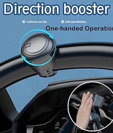 voordelige -auto draaien stuurwiel booster 360 rotatie universele auto spinner knop metalen lager power handvat bal helper handbediening