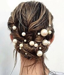 abordables -coiffe perle automne mariage anniversaire rétro élégant avec coiffe perle couvre-chef