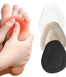 economico -solette in gel per alleviare il dolore ai piedi per donne e uomini – supporto morbido e ammortizzato per dolore al metatarso, all'arco plantare e al tallone – ideali per l'uso quotidiano, il lavoro e le scarpe comode