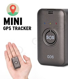 cheap -G06 Long Standby Micro Hidden Personal GPS Tracker Real Time Tracking SOS Panic Calling Alarm for Kids Children Elderly Ladies