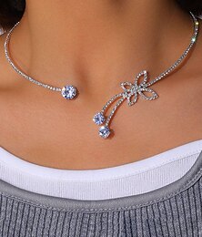 cheap -Women's necklace Fashion Outdoor Butterfly Necklaces