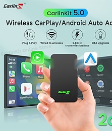 abordables -Carlinkit CPC200-2Air 2 Din Carplay inalámbrico Conecte y Utilice CarPlay inalámbrico Android inalámbrico automático para