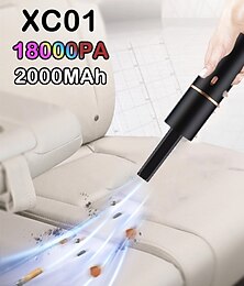 economico -aspirapolvere portatile mini aspirapolvere portatile ricaricabile per auto senza fili con potente aspirazione 29800pa per auto a casa e in ufficio