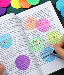 رخيصةأون -400 قطعة من ملصقات الفهرس المستديرة ، ملاحظات لاصقة شفافة ، ملاحظات لاصقة ، عنوان خاطئ ، ملاحظات لاصقة بالجملة ، مجموعة ملاحظات لاصقة بالجملة