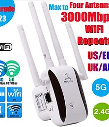 economico -ripetitore wifi wireless dual-band 2.4g/5g wifi extender router 3000/2000/1200/300mbps amplificatore di segnale wifi ripetitore wifi ripetitore wi-fi a lungo raggio
