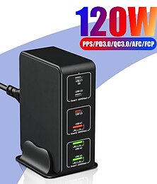 זול -מטען רב USB 300w תחנת טעינה מהירה usb 60 יציאות אוניברסלי carregador portatil לאייפון 15 סמסונג שיאומי אייפד טאבלט