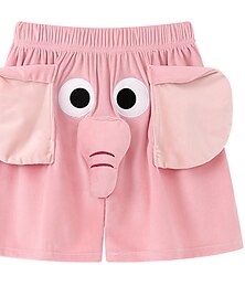 cheap -Elephant Shorts Pajama Pants Summer Shorts Cartoon Cute Flying Elephant Nose Unisex Funny Costumes Halloween Carnival