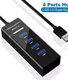 voordelige -usb 3.0 hub atolla 4 poorten super speed usb voor laptops macbook surface pro ps4/5 flash drives harde schijven
