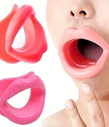 זול -מעצב שפתיים סיליקון נייד מאמן חיוך כלי יופי מהדק פה מאמן פנים לבנות נשים נשים