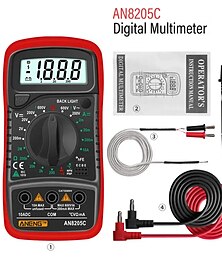 cheap -Digital Display Multimeter Multifunctional Digital Universal Watch With Backlight Home High-precision Voltage and Current Meter
