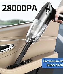 cheap -28000Pa Wireless Car Vacuum Cleaner High Suction Cordless Handheld Auto Vacuum Home & Car Dual Use Mini Portable Vacuum Cleaner