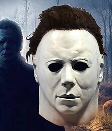 baratos -Fantasma Zumbi Michael Myers Máscara Adereços de Halloween Adulto Homens Mulheres Traje Assustador Dia Das Bruxas Carnaval Fantasias fáceis de Halloween