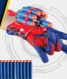 voordelige -spider web shooter speelgoedhandschoenen maken kinderen leuk&amp; educatief halloween cadeau!