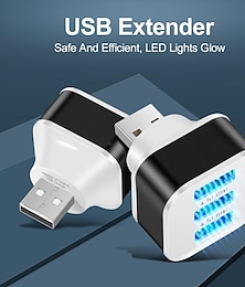 رخيصةأون -جديد 2.0hub موسع 3 منافذ USB موزع الفاصل usbhub المحور