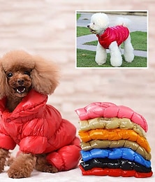 abordables -Chien Chat Manteau Veste Mode Mignon Hiver Respirant Doux Lavable Confortable Extérieur Décontracté Quotidien Vêtements pour Chiens for Bichon Frisé Chihuahua Spitz Nain Bébé Animal Papillon